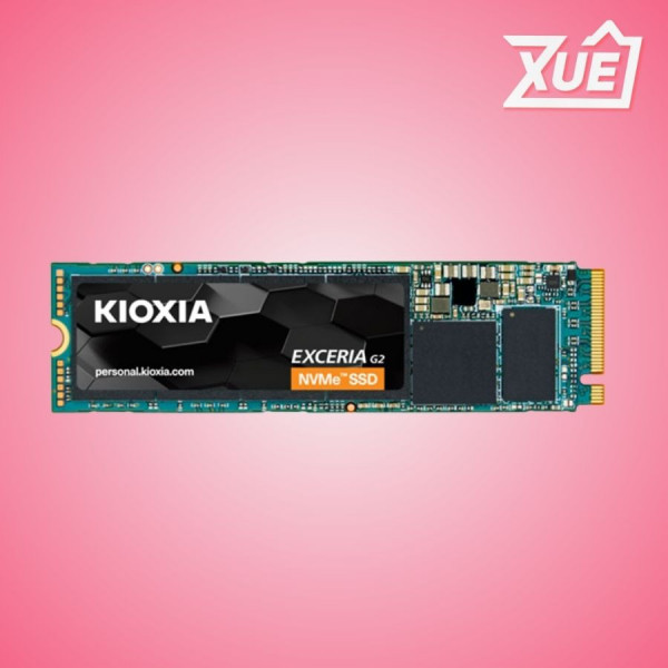 Ổ CỨNG SSD KIOXIA EXCERIA G2 1TB – M.2 2280 PCIE GEN3 X4 (ĐỌC 2100MB, S GHI 1700MB, S)-(LRC20Z001TG8)