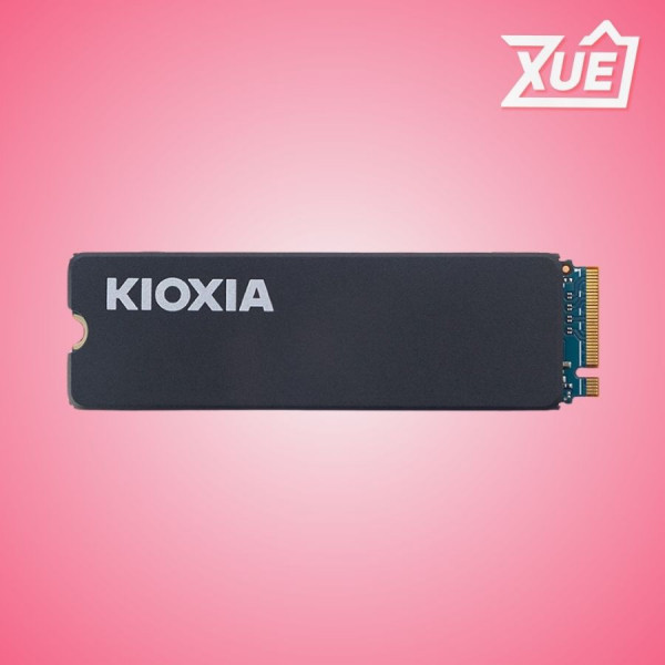 Ổ CỨNG SSD KIOXIA EXCERIA WITH HEATSINK R6200 1TB – M.2 2280 PCIE GEN4 X4 (ĐỌC 6200MB, S GHI 4900MB, S)-(LSC11K1T02G8)
