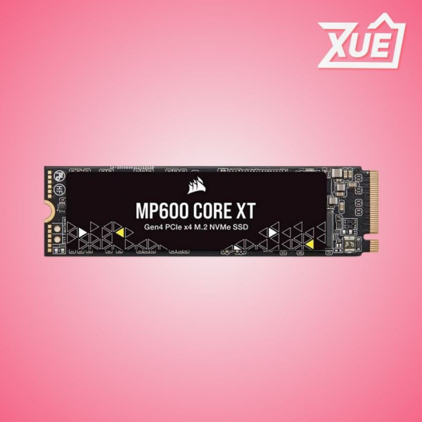 Ổ CỨNG SSD CORSAIR MP600 CORE XT 1TB – M.2 2280 PCIE GEN4 X4 (ĐỌC 5900MB, S - GHI 5000MB, S)-(CSSD-F1000GBMP600CXTR2)
