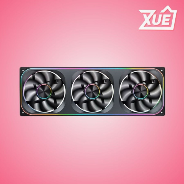 FAN CASE JONSBO ZA-360BR BLACK (CÁNH NGƯỢC)