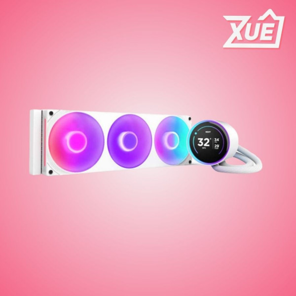 TẢN NHIỆT NƯỚC NZXT KRAKEN PLUS 360 RGB V2 WHITE - 360MM