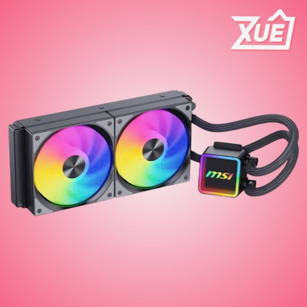 TẢN NHIỆT NƯỚC MSI LIQUID COOLER 240 ARGB ĐEN