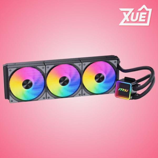 TẢN NHIỆT NƯỚC MSI LIQUID COOLER 360  ARGB ĐEN