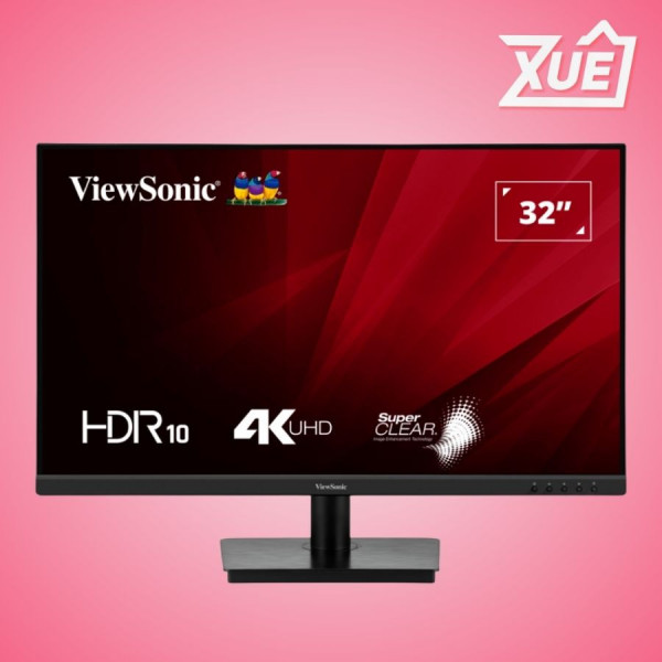MÀN HÌNH VIEWSONIC VA3208-4K-MHD (31.5 INCH, UHD, VA, 60HZ, 4MS, LOA)