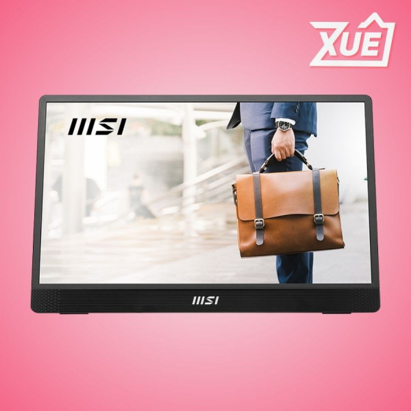 MÀN HÌNH DI ĐỘNG MSI PRO MP161 E2 (15.6 INCH, FHD, IPS, 60HZ, 4MS, LOA, USB-C)