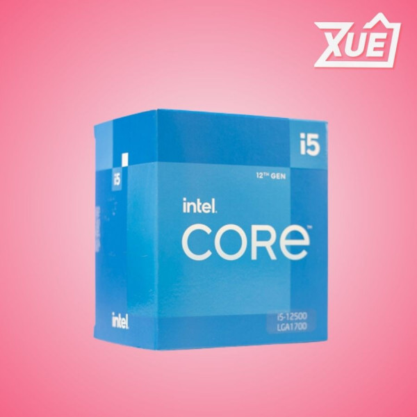 BỘ VI XỬ LÝ INTEL CORE I5-12500 (UPTO 4.46GHZ, 6 NHÂN 12 LUỒNG, 18MB CACHE, 65W) - SOCKET INTEL LGA 1700