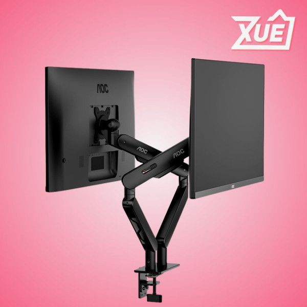 GIÁ TREO 2 MÀN HÌNH AOC AM420B BLACK (17-34 INCH)