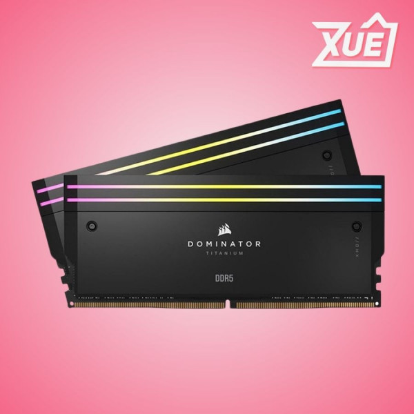 BỘ NHỚ TRONG RAM DESKTOP CORSAIR DOMINATOR PLATINUM RGB WHITE (CMP96GX5M2B6000Z30W) 96GB (2X48GB) DDR5 6000MHZ