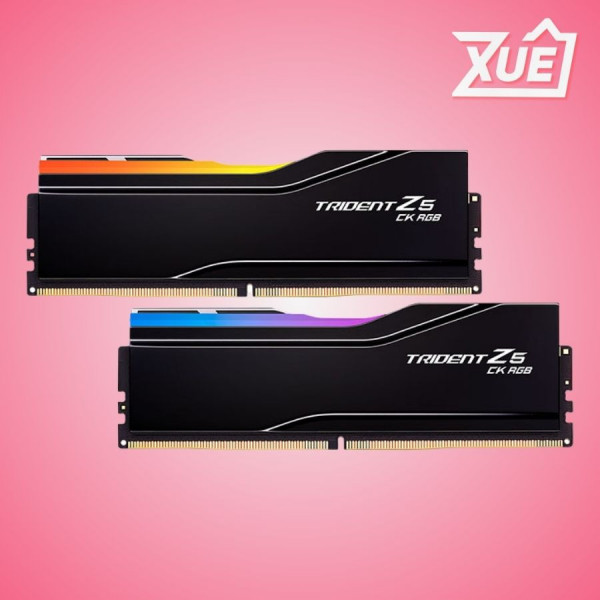 BỘ NHỚ TRONG RAM DESKTOP GSKILL CUDIMM TRIDENT Z5 CK RGB BLACK (F5-8400C4052G24GX2-TZ5CRK) 48GB (2X24GB) DDR5 8400MHZ