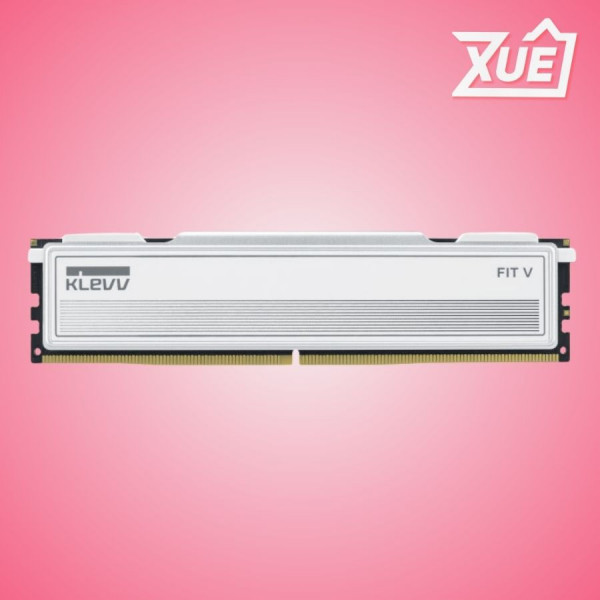 BỘ NHỚ TRONG RAM DESKTOP KLEVV FITV WHITE (KD5AGU880-60A320Q) 16GB (1X16GB) DDR5 6000MHZ