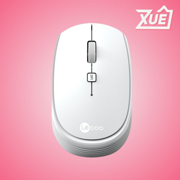 CHUỘT KHÔNG DÂY LECOO WS202 TRẮNG (USB)