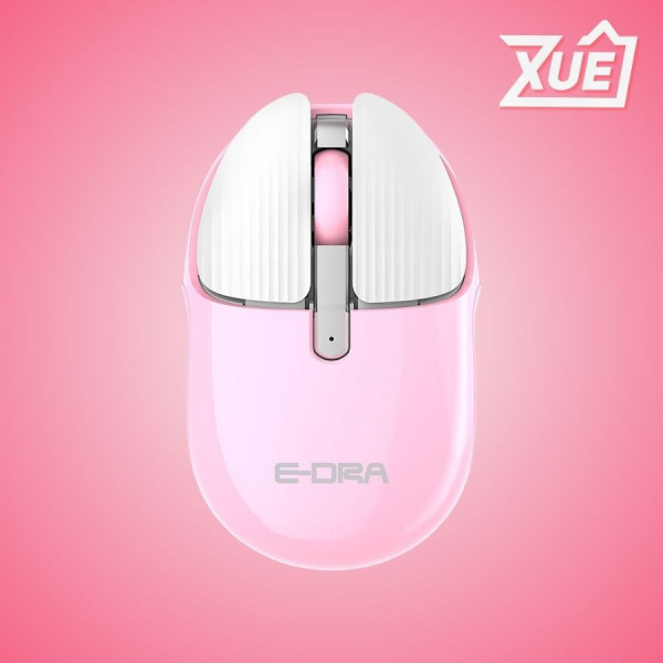CHUỘT KHÔNG DÂY E-DRA EM621 RABBIT PINK