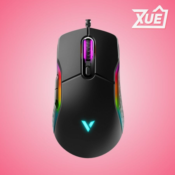 CHUỘT GAMING CÓ DÂY RAPOO VT200 MÀU ĐEN LED RGB
