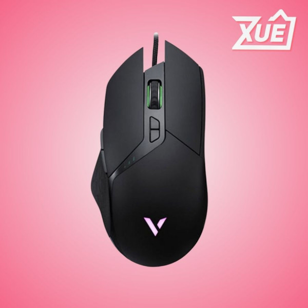 CHUỘT GAMING CÓ DÂY RAPOO VT30 MÀU ĐEN LED RGB