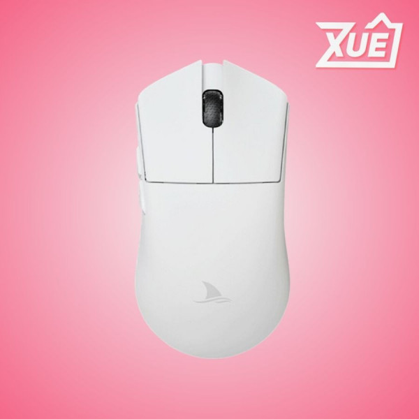CHUỘT KHÔNG DÂY DARMOSHARK M3 WHITE (3 CHẾ ĐỘ KẾT NỐI DÂY ,  WIRELESS 2.4GHZ ,  BLUETOOTH 5.0)