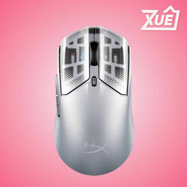 CHUỘT GAMING KHÔNG DÂY HP HYPERX PULSEFIRE HASTE 2 S SILVER (9B002AA)