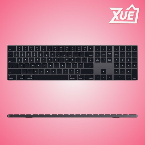 BÀN PHÍM APPLE MAGIC WITH NUMERIC KEYPAD – US ENGLISH (MRMH2ZA, A) (XÁM)