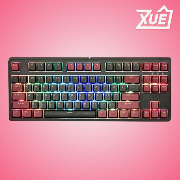 BÀN PHÍM CƠ EDRA EK387 RGB DARK WARRIOR BROWN SW (USBC, PBT)