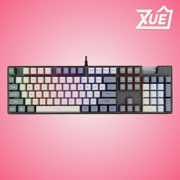 BÀN PHÍM CƠ CÓ DÂY EDRA EK312 ALPHA _ RED SWITCH