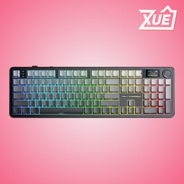 BÀN PHÍM CƠ GAMING AULA F108 PRO (3 MODE,  ĐEN,  NIMBUS SWITCH)