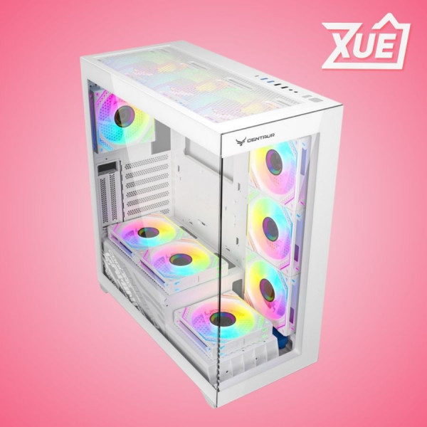 VỎ CASE CENTAUR NOVA WHITE (ATX, MID TOWER, MÀU TRẮNG)