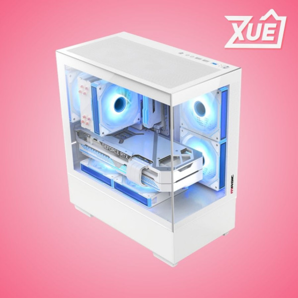 VỎ CASE MAGIC MIX FULL TOWER WHITE (EATX, MID TOWER, MÀU TRẮNG)