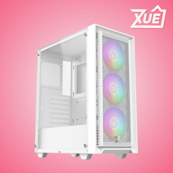 VỎ CASE XIGMATEK SKY II ARTIC 3F - EN44205 (ATX, MID TOWER, MÀU TRẮNG, 3 FAN ARGB)