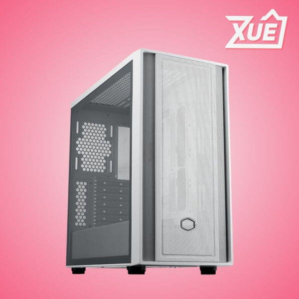 VỎ CASE COOLER MASTERBOX 600 LITE WHITE (ATX, 0 FAN)
