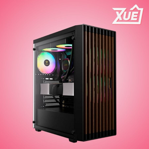 VỎ CASE GAMDIAS AURA GC4 ELITE BLACK (ATX, MID TOWER, 3FAN)