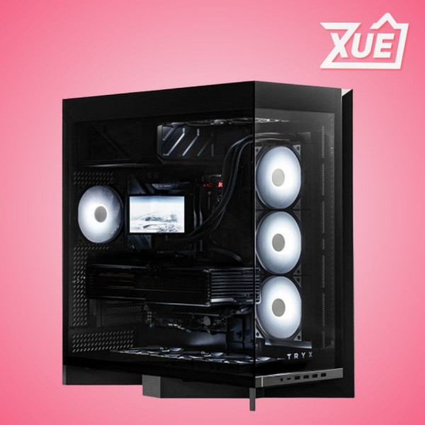 VỎ CASE TRYX LUCA L70 BLACK (EATX, 0 FAN)