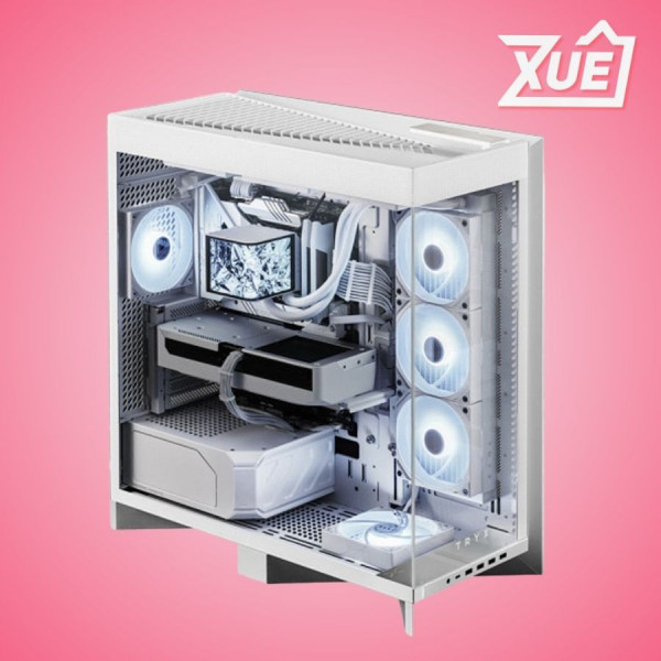 VỎ CASE TRYX LUCA L70 WHITE (EATX, 0 FAN)