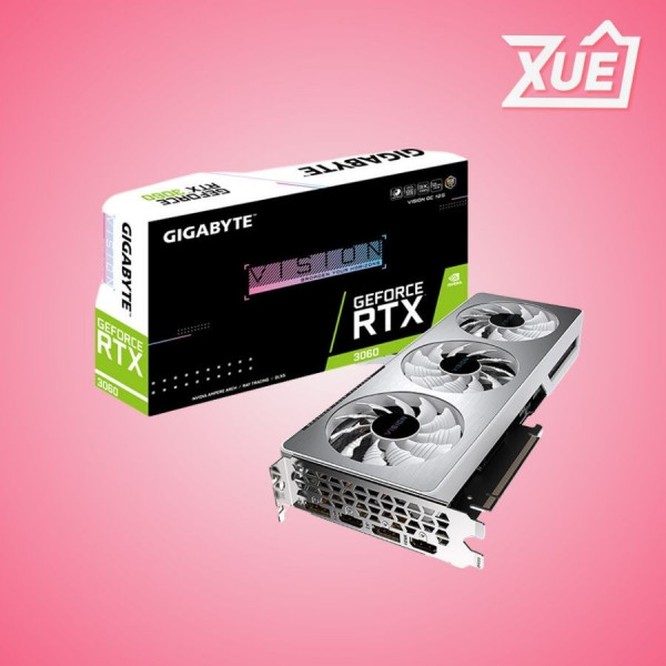 CARD MÀN HÌNH GIGABYTE RTX 3060 VISION OC 12GD-V2