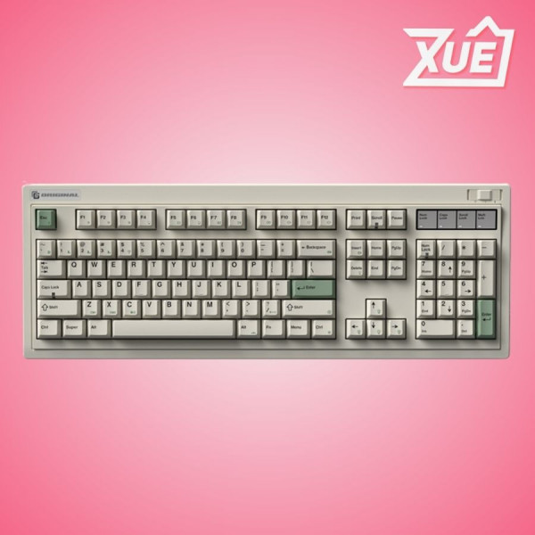 BÀN PHÍM CƠ FL-ESPORTS OG104 CLASSICAL WHITE 3 MODE KAILH COOLMINT V2 SWITCH LED RGB (USB TYPE-C, 2.4G, BLUETOOTH)