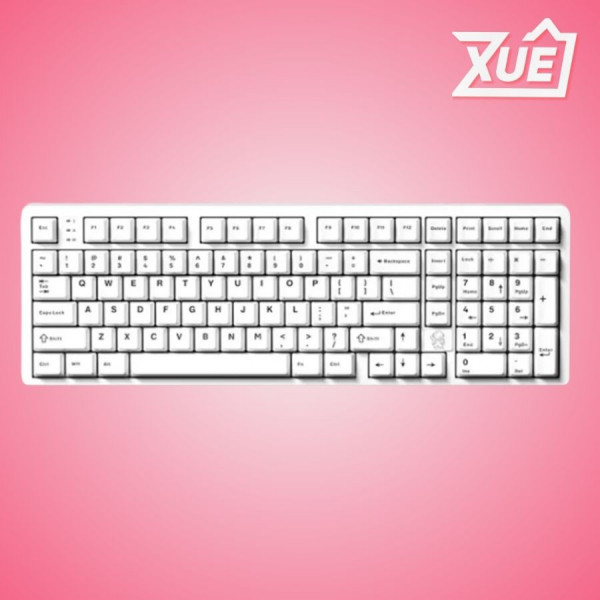 BÀN PHÍM CƠ LEOBOG HI98 (TRẮNG ,  WHITE DRAGON SWITCH)