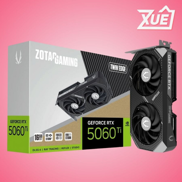 CARD MÀN HÌNH ZOTAC GAMING GEFORCE RTX 5060TI 16GB TWIN EDGE 
