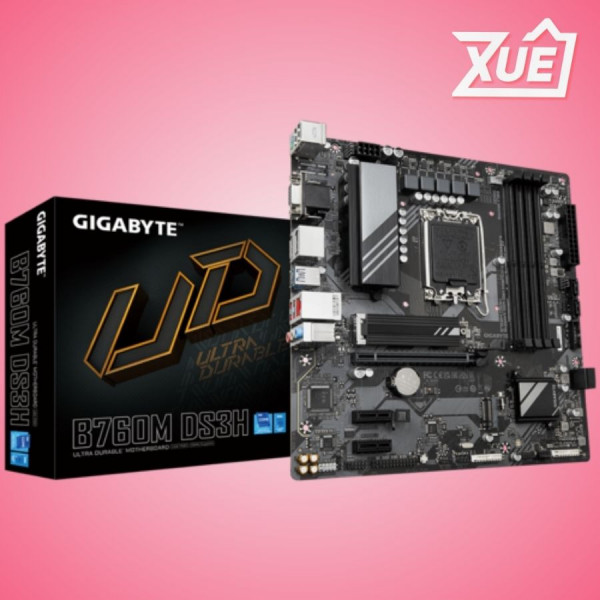 MAINBOARD GIGABYTE B760M DS3H DDR5