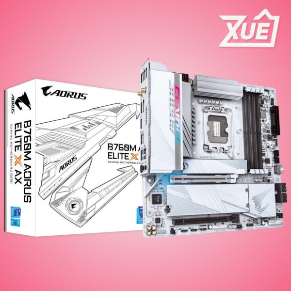 MAINBOARD GIGABYTE B760M A ELITE X AX DDR5