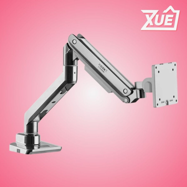 GIÁ ĐỠ MÀN HÌNH HYPERWORK VISIONX HPW-VS01-CHR(23-43INCH) MÀU BẠC