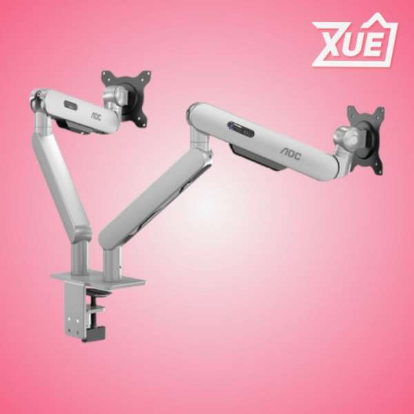 GIÁ TREO 2 MÀN HÌNH AOC AM420S SILVER (17-34 INCH)