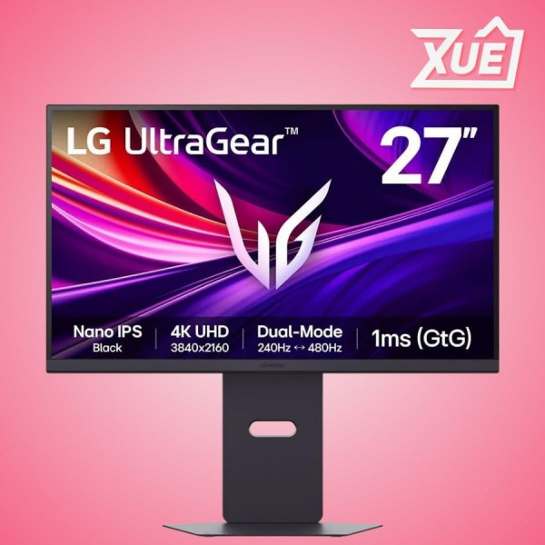 MÀN HÌNH LG ULTRAGEAR 27G850A-B (27 INCH, NANO IPS, UHD-240HZ, FHD-480HZ, 1MS)