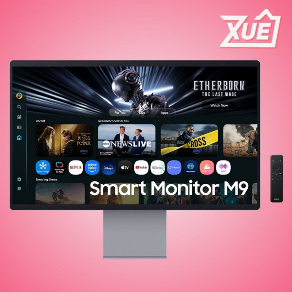 MÀN HÌNH THÔNG MINH SAMSUNG M9 M90SF LS32FM902SEXXV (32 INCH, UHD, QD-OLED, 165HZ, 0.03MS, LOA)