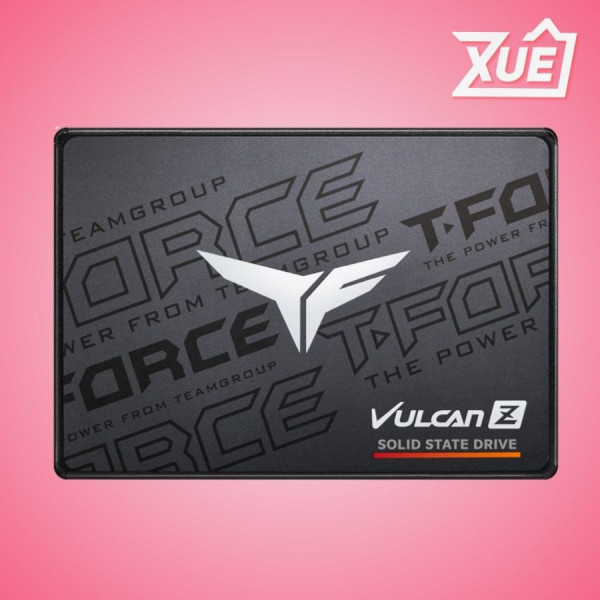 Ổ CỨNG SSD TEAMGROUP VULCAN Z 512GB 2.5 INCH SATA III (ĐỌC 540MB/S - GHI 470MB/S) - (T253TZ512G0C101)