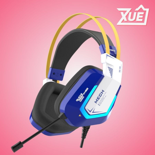 TAI NGHE GAMING DAREU EH732 RGB (MÀU XANH)