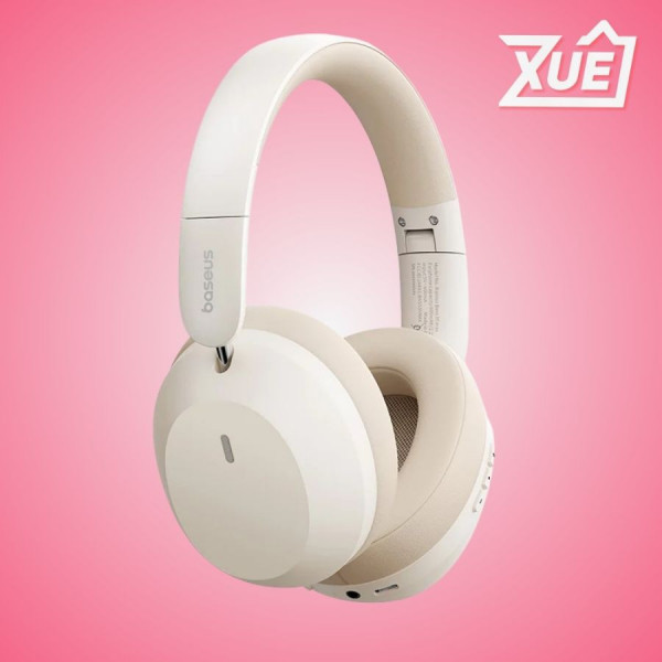 TAI NGHE BLUETOOTH CHỤP TAI BASEUS BASS 35 MAX (MÀU TRẮNG)