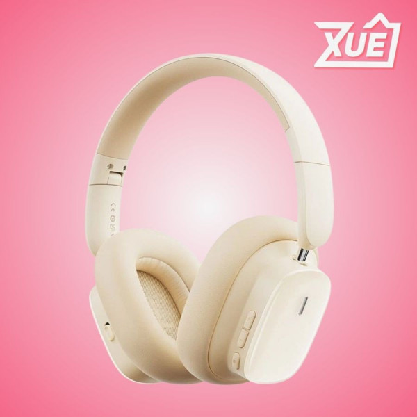 TAI NGHE BLUETOOTH CHỤP TAI BASEUS BOWIE H1I (MÀU TRẮNG)