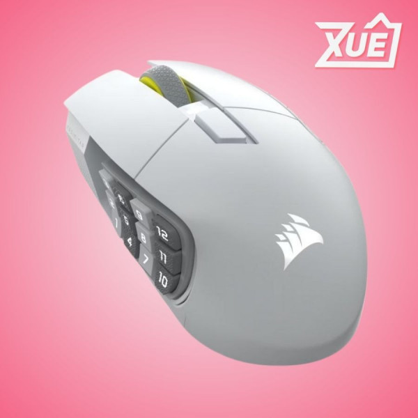 CHUỘT KHÔNG DÂY CORSAIR SCIMITAR ELITE SE WHITE (CH-9314011-AP)