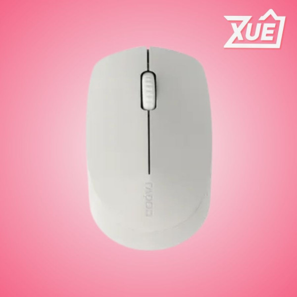 CHUỘT KHÔNG DÂY RAPOO M100 SILENT MÀU XÁM TRẮNG (USB, BLUETOOTH)