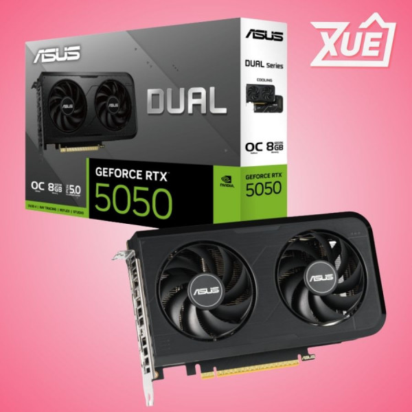 CARD MÀN HÌNH ASUS DUAL GEFORCE RTX 5050-8G OC GDDR6