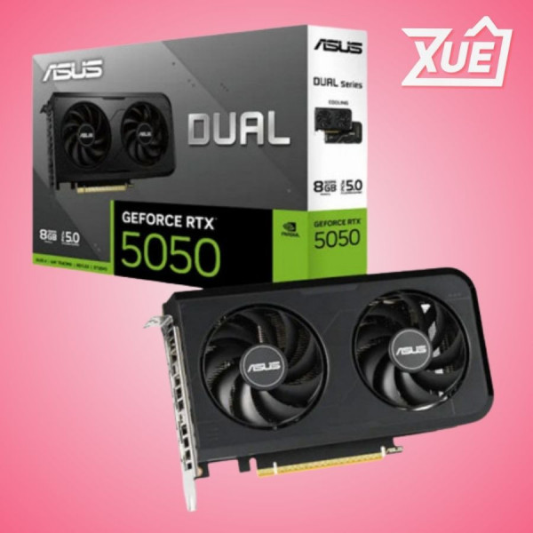 CARD MÀN HÌNH ASUS DUAL GEFORCE RTX 5050-8G GDDR6