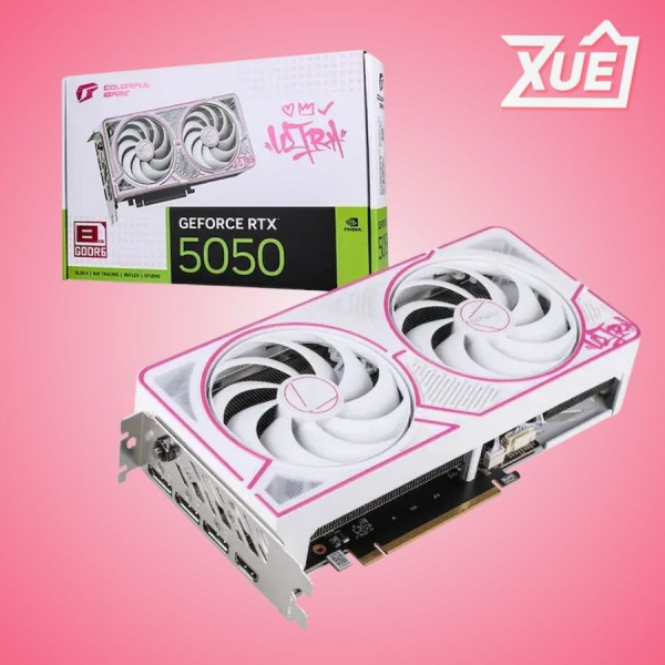 CARD MÀN HÌNH COLORFUL IGAME GEFORCE RTX 5050 ULTRA W DUO OC 8GB-V GDDR6